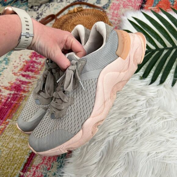 Sorel Gray Pink Kinetic Renegade Lace Sneaker 9 Sporty Activewear - Picture 6 of 10